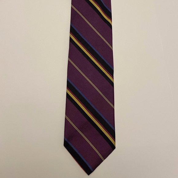 Retro Striped Tie - Picture 4 of 4